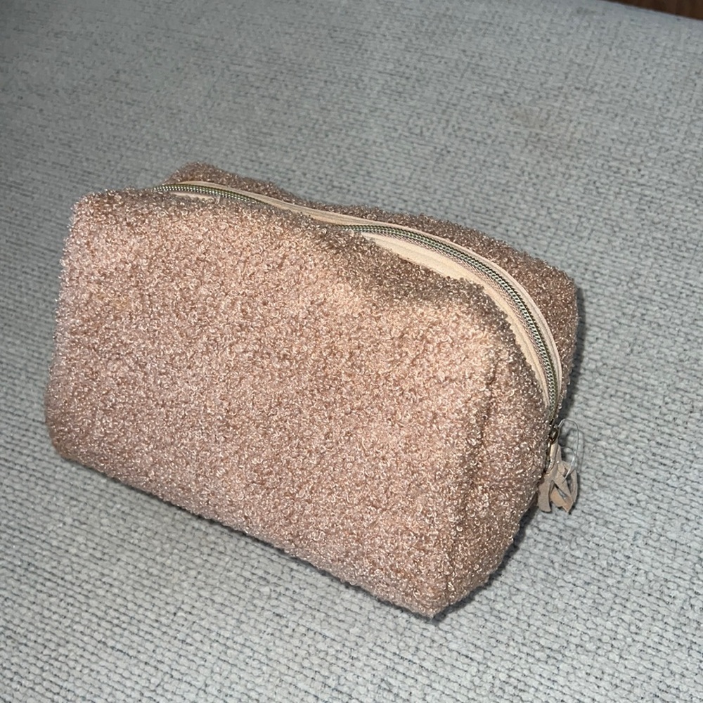 Teddy bear makeup bag
